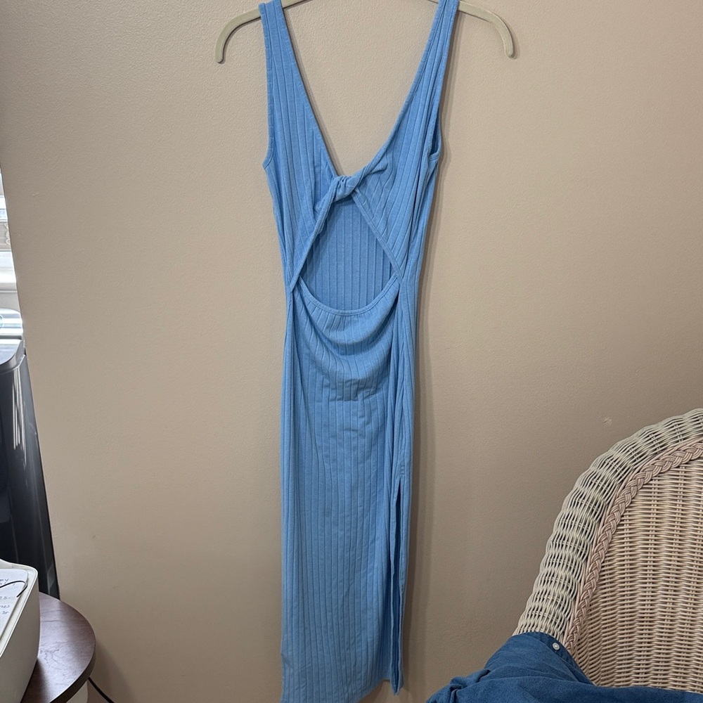 Billabong Light Blue frontless Dress